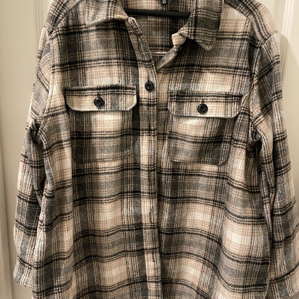 Black and White Utility Jacket